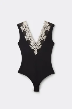 Body con Scollo a V Pretty Flowers