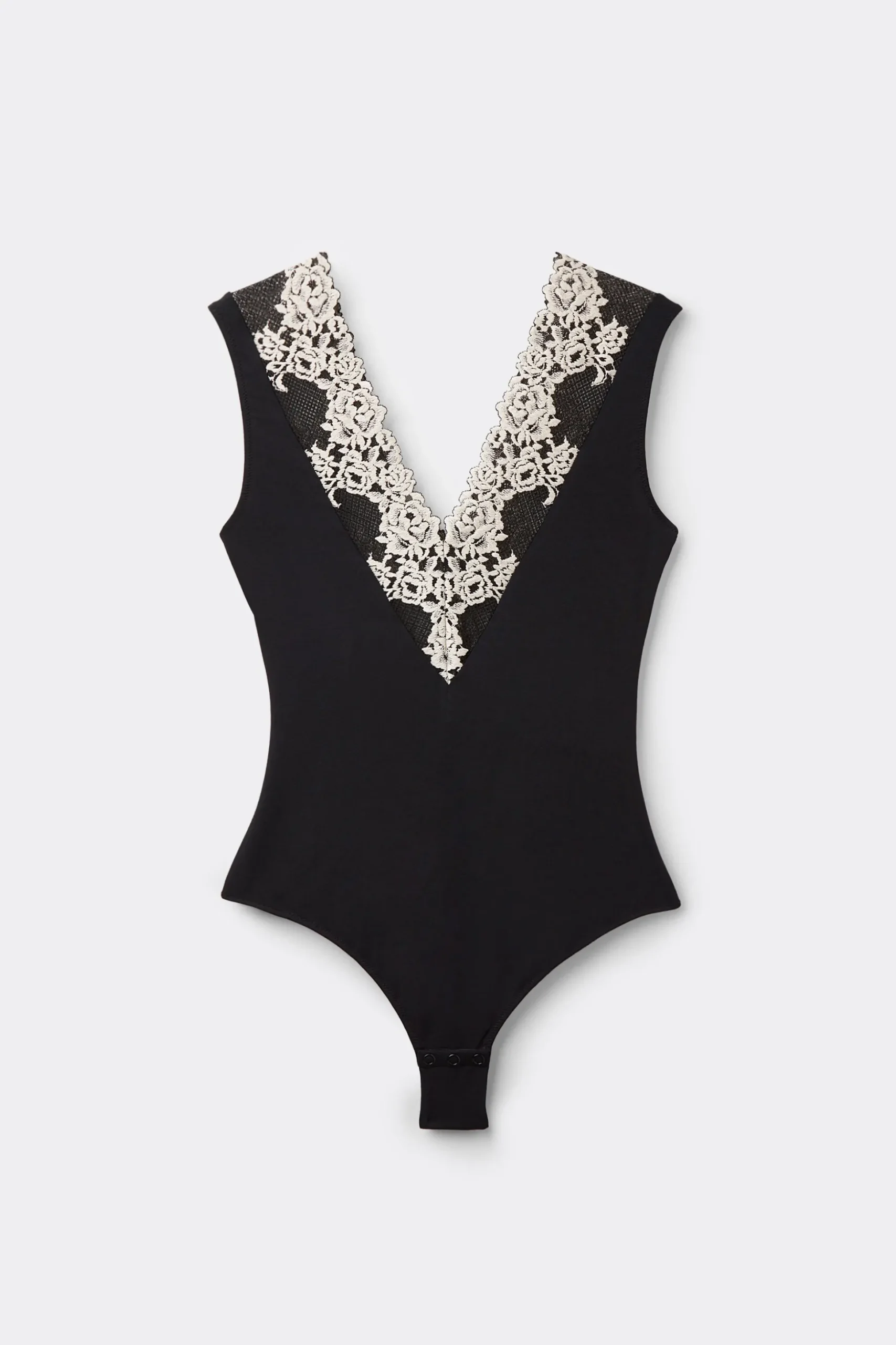 Body con Scollo a V Pretty Flowers