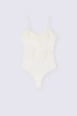 Body in Tulle e Pizzo Pretty Flowers