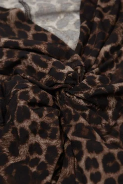 Body Manica Lunga Modal Luxurious Leopard