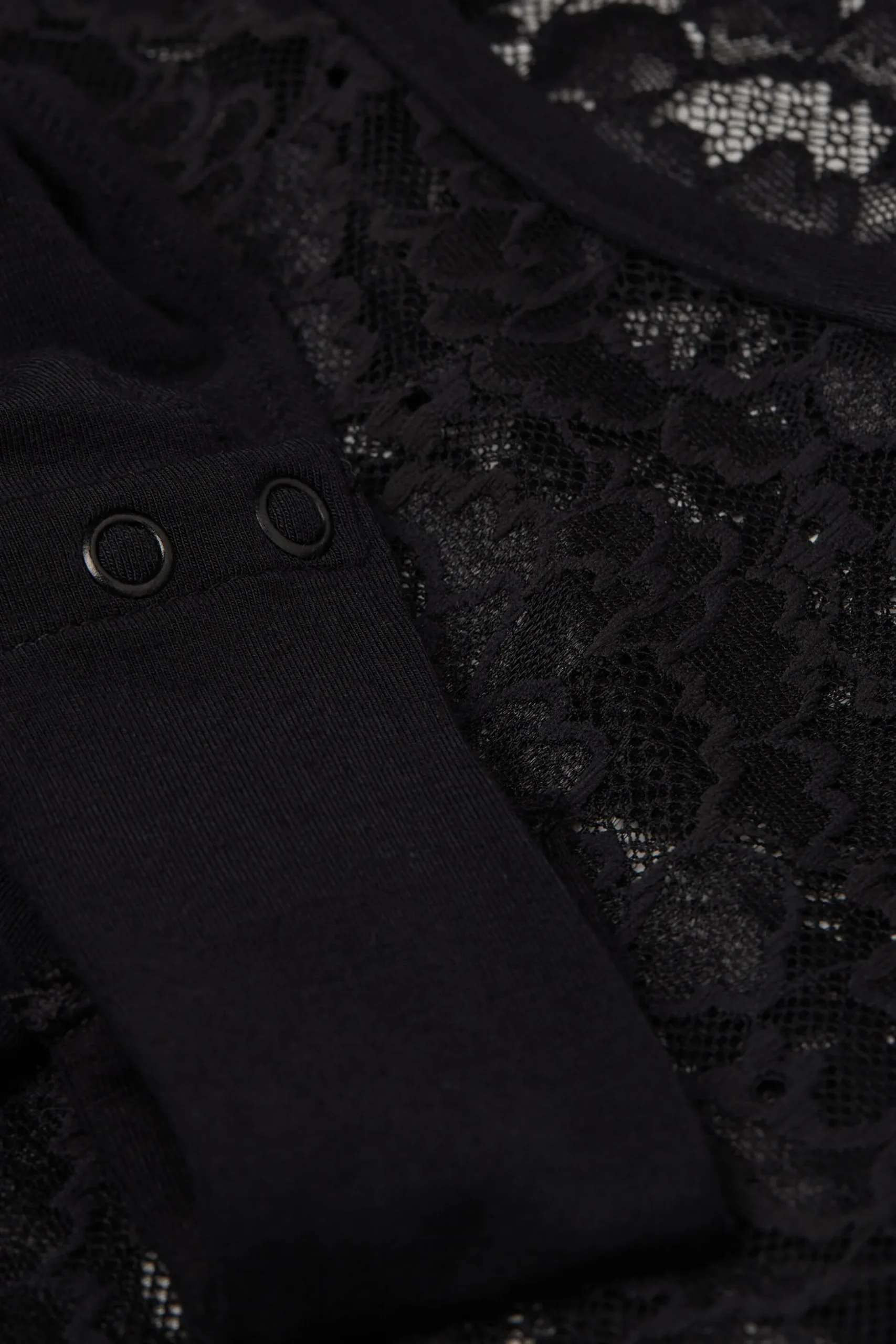 Body Manica Lunga Pizzo Delicate Pieces