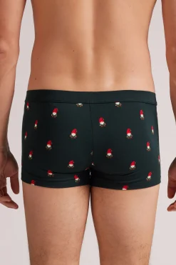 Boxer Cotone Superior Stampa Gnomo