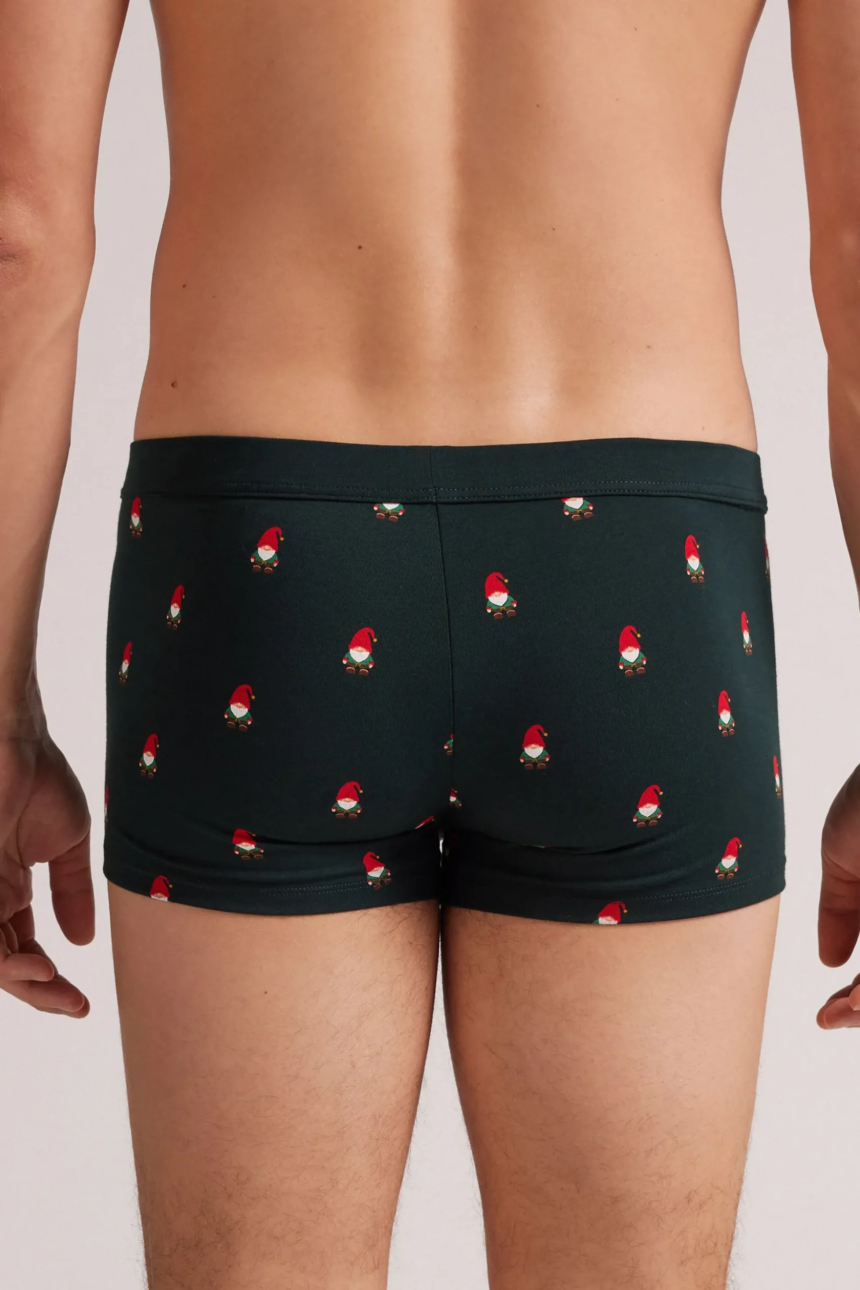 Boxer Cotone Superior Stampa Gnomo