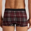 Boxer Cotone Superior Stampa Tartan