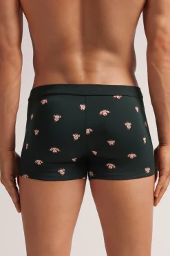 Boxer Cotone Superior Stampa Scimmie