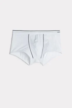 Boxer in Cotone Superior con Elastico a Vista