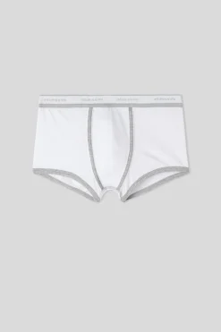 Boxer in Cotone Superior con Logo