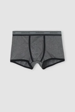 Boxer in Cotone Superior con Logo