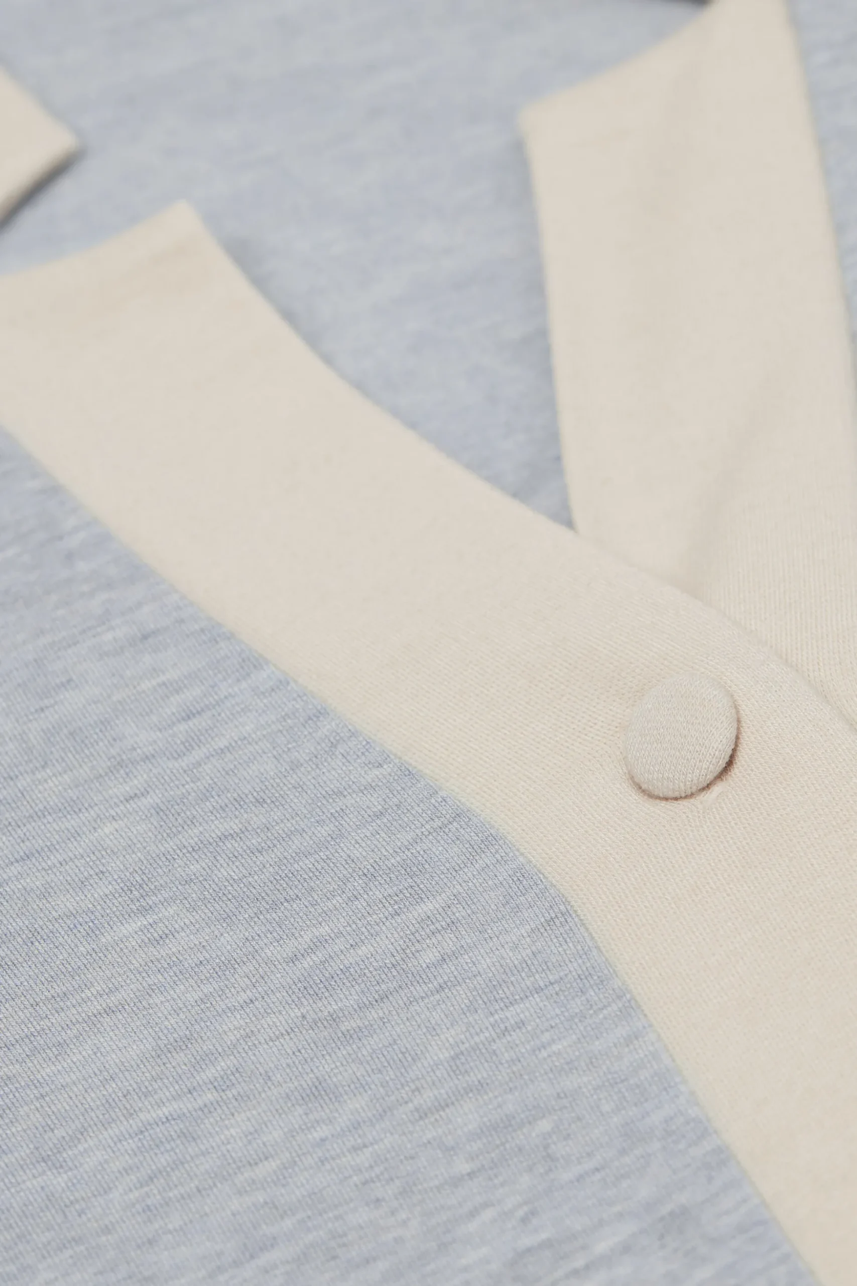 Camicia da Notte Aperta Davanti in Modal con Lana Cold Winter Night