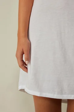 Camicia da Notte in Cotone Ultrafresh
