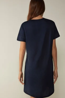 Camicia da Notte in Cotone Ultrafresh