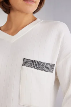 Camicia da Notte Scollo a V Royal Elegance