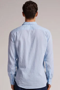 Camicia in Lino e Cotone