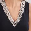 Canotta in Modal e Pizzo Pretty Flower