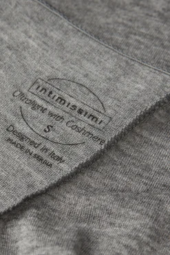 Canotta Spalla Larga in Modal Ultralight con Cashmere
