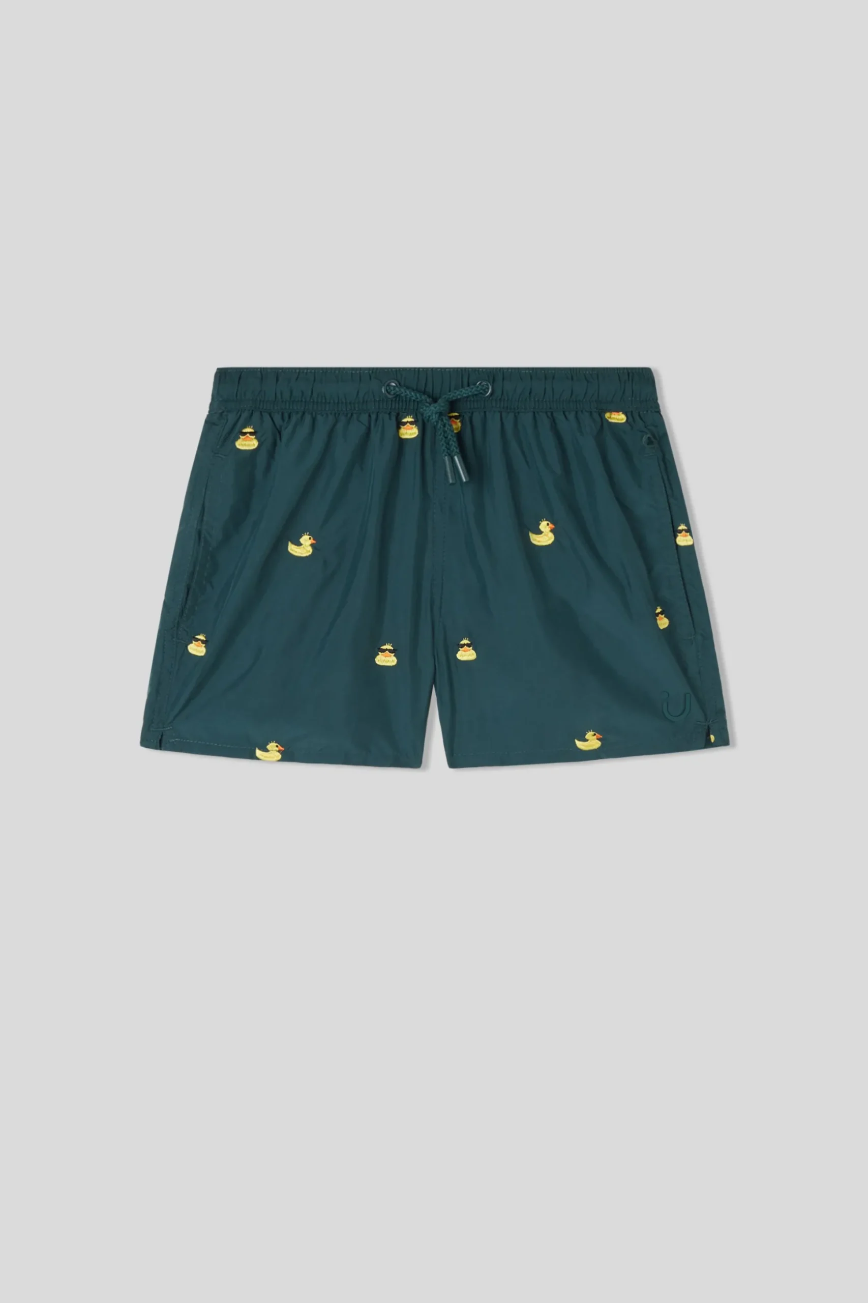 Costume Boxer Mare Bambino Ricamo Paperelle