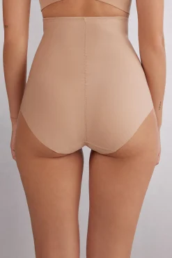 Culotte Vita Alta Modellante in Microfibra Senza Cuciture