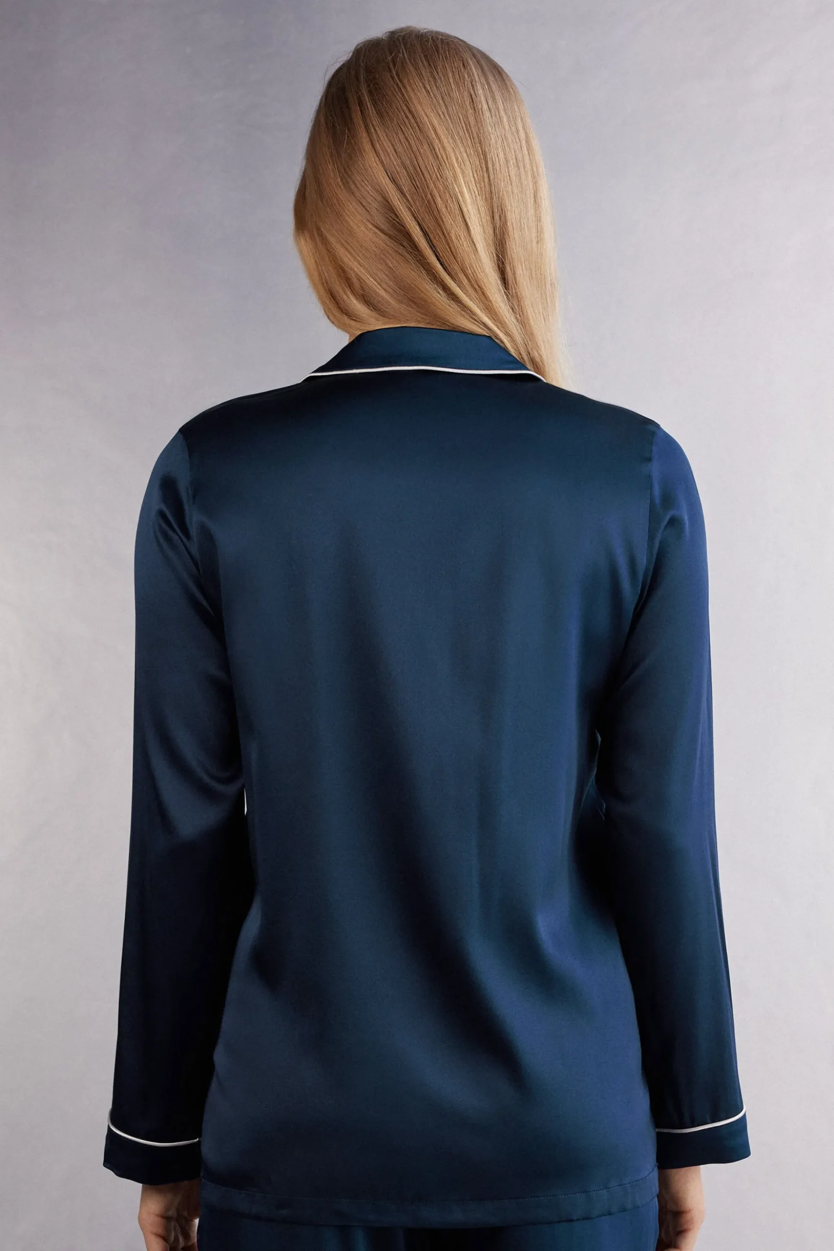 Giacca in Seta a Taglio Uomo