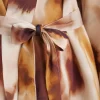 Kimono in Raso di Viscosa Sun Goes Down