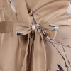 Kimono in Raso di Viscosa Autumn Blossom