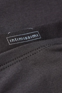 Maglia a Manica Lunga con Scollo a Madonna in Micromodal
