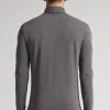 Maglia a Manica Lunga in Modal Cashmere Collo Alto