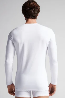 Maglia a Manica Lunga in Modal Cashmere