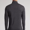Maglia a Manica Lunga in Lana Merino Collo Alto