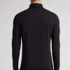 Maglia a Manica Lunga in Modal Cashmere Collo Alto