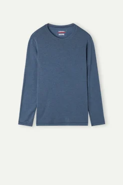 Maglia a Manica Lunga in Modal Cashmere