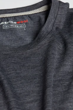 Maglia a Manica Lunga in Lana Merino Scollo Tondo