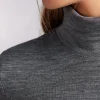 Maglia Collo Alto Wool & Cotton a Manica Lunga