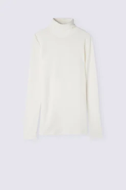 Maglia Collo Alto Wool & Cotton a Manica Lunga