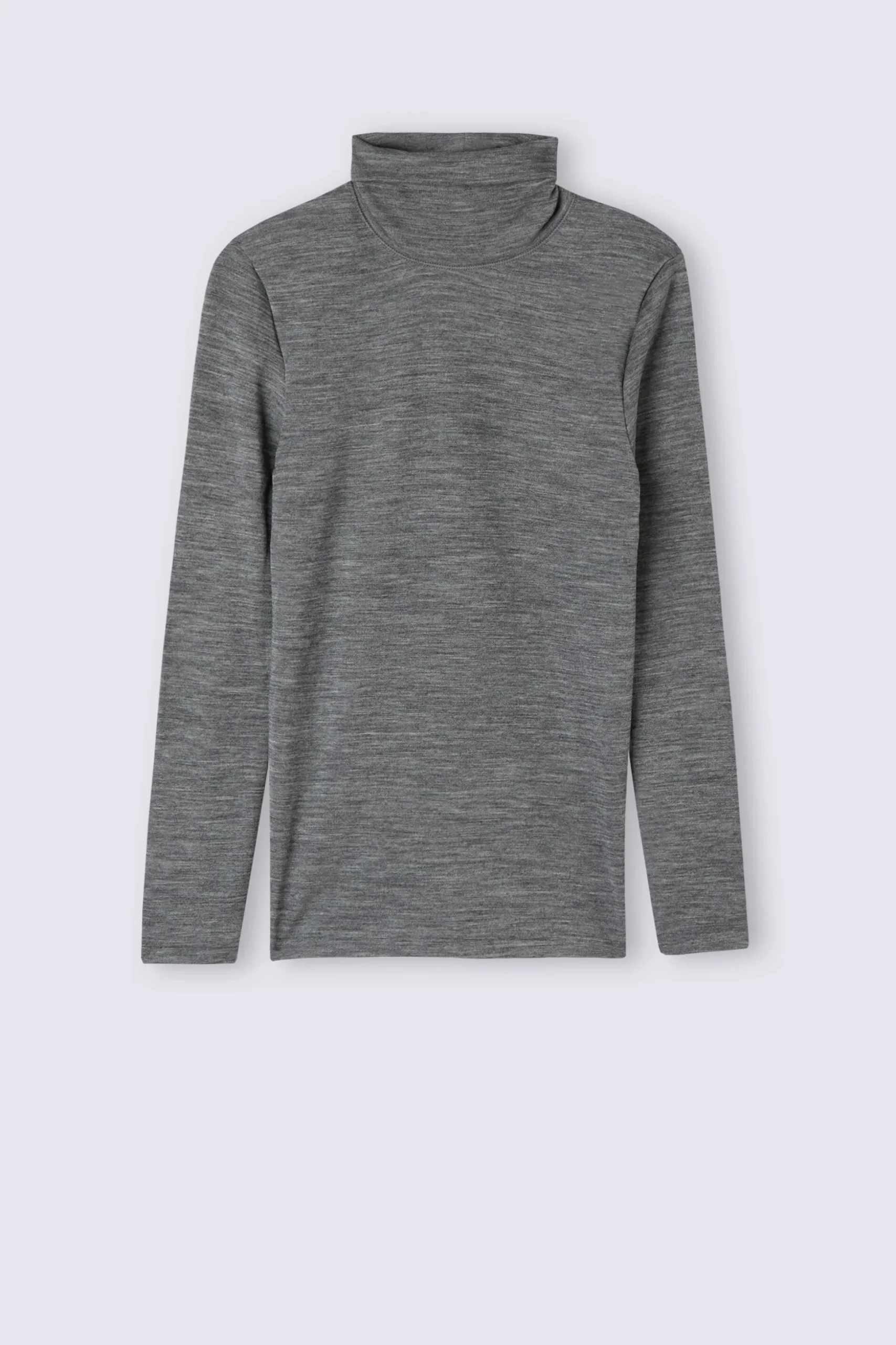 Maglia Collo Alto Wool & Cotton a Manica Lunga