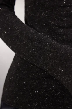 Maglia Girocollo in Modal Light con Cashmere Lamè