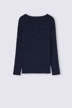 Maglia Girocollo in Modal Light con Cashmere Lam&egrave;