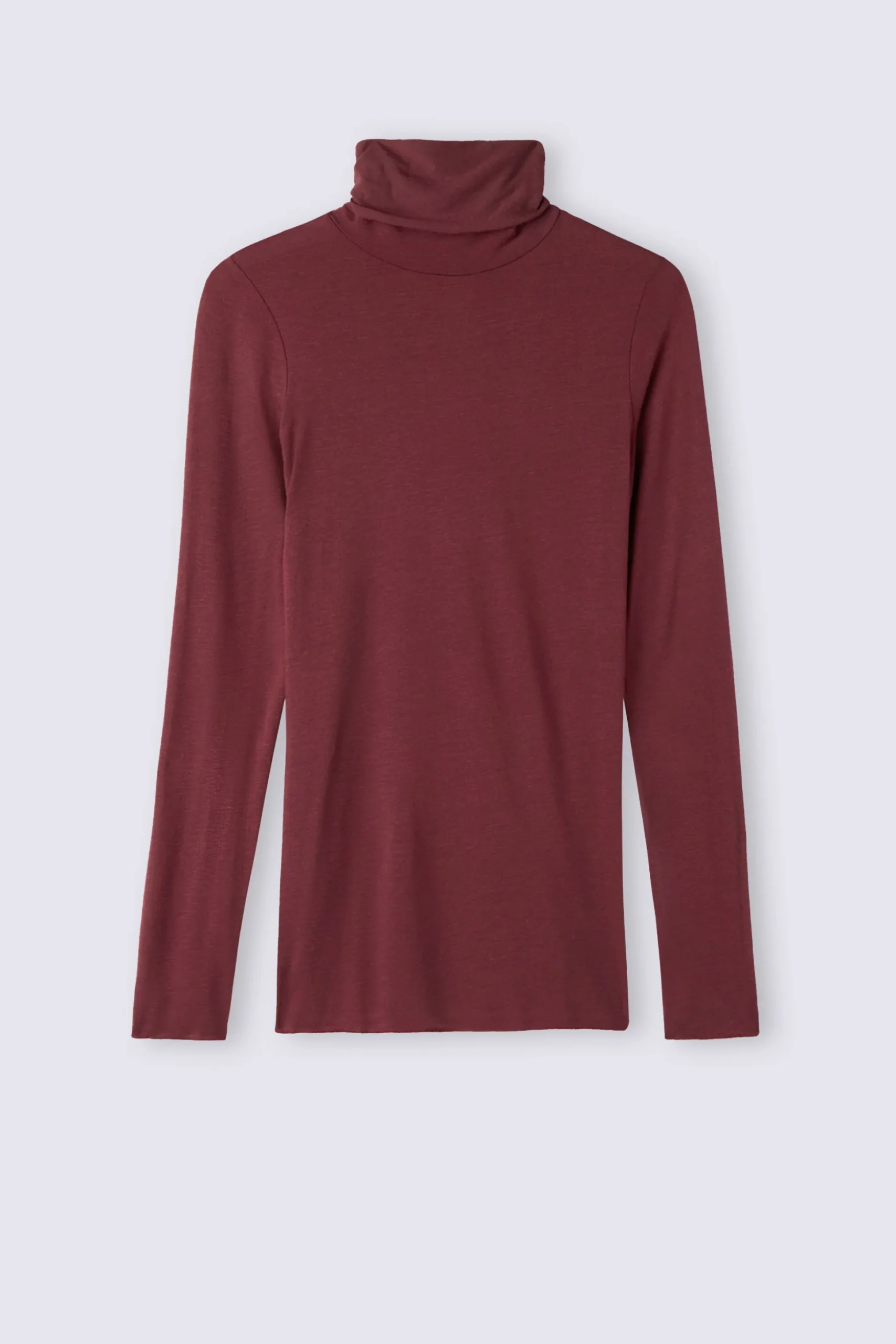 Maglia in Modal Ultralight con Cashmere Collo Alto