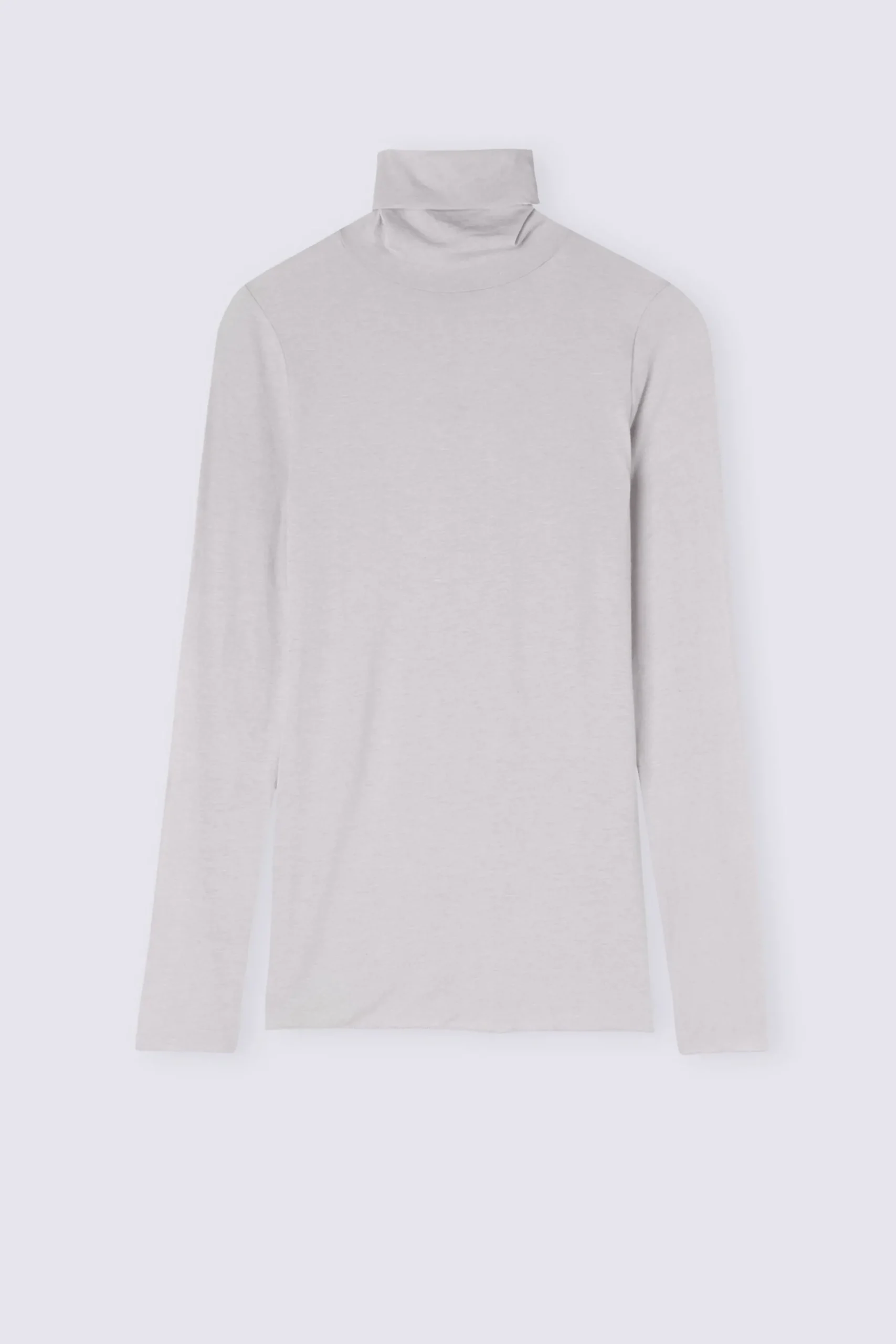Maglia in Modal Ultralight con Cashmere Collo Alto