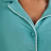 Maglia Manica Corta Aperta Davanti in Modal