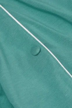 Maglia Manica Corta Aperta Davanti in Modal
