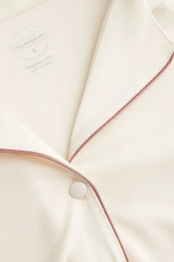 Maglia Manica Corta Aperta Davanti in Modal