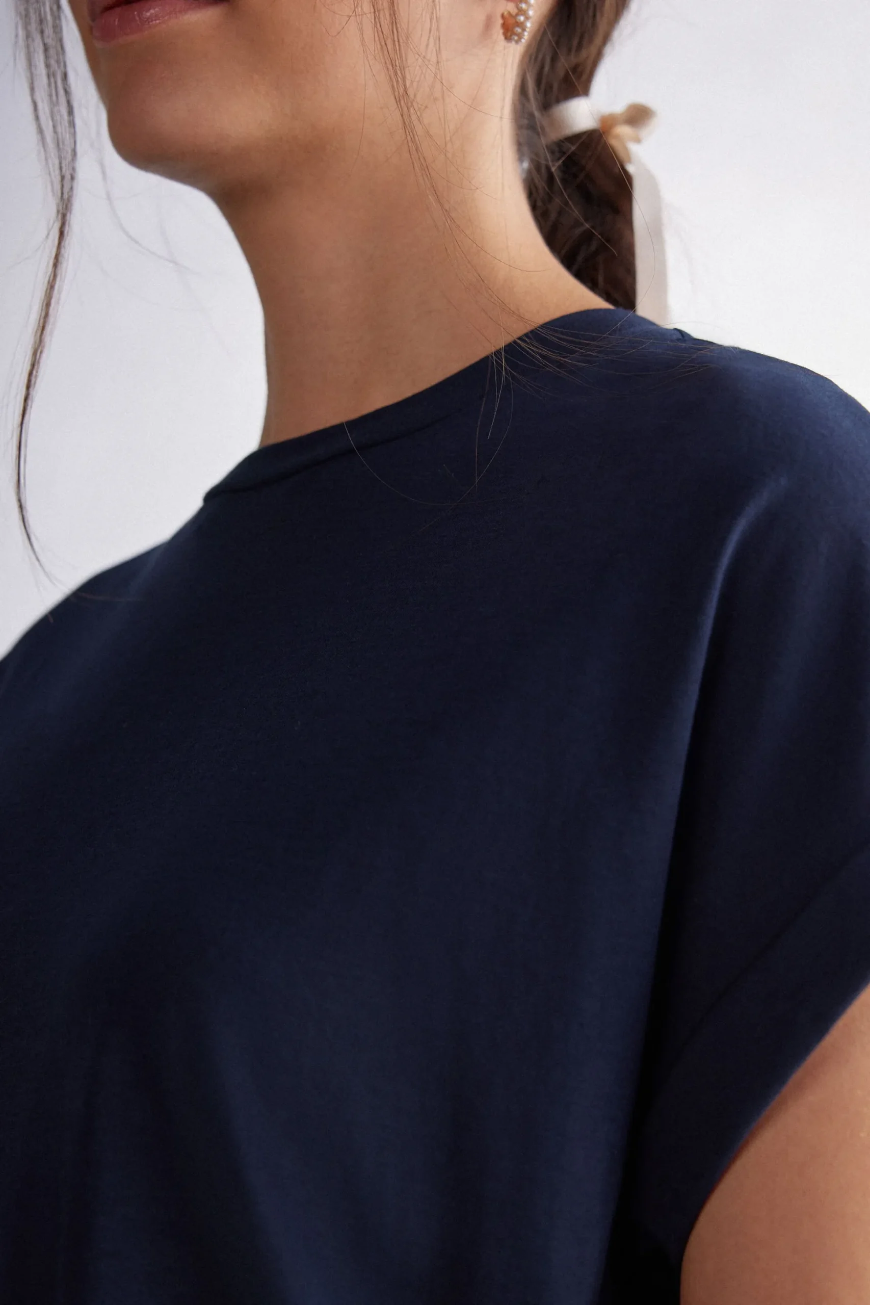 Maglia Manica Corta con Risvolto in Cotone Ultrafresh