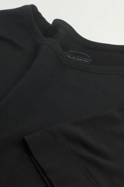 Maglia Manica Corta Girocollo in Micromodal