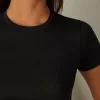Maglia Manica Corta in Cotone Superior Elasticizzato