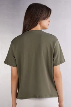 Maglia Manica Corta in Cotone Luxury