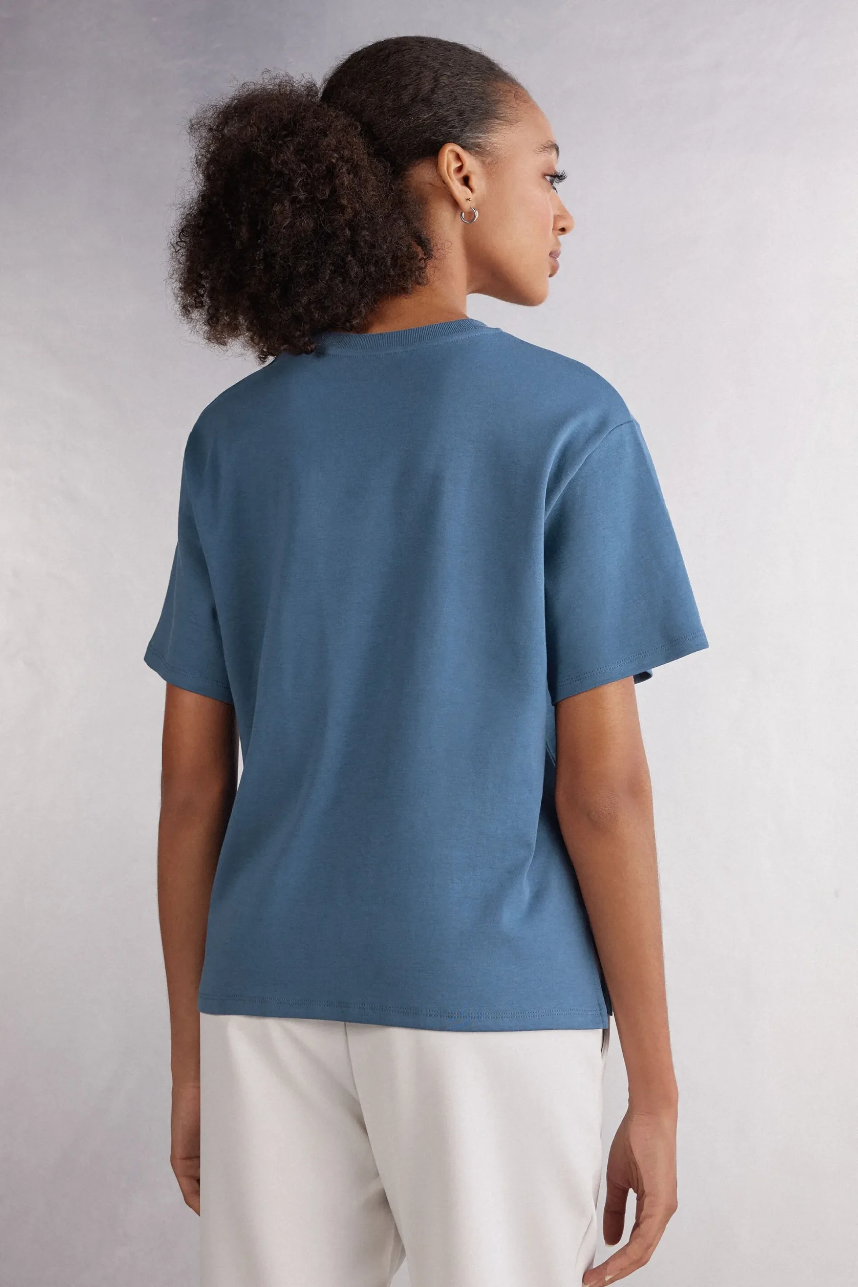 Maglia Manica Corta in Cotone Luxury
