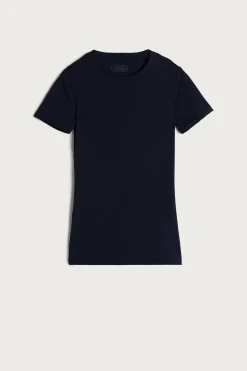 Maglia Manica Corta in Cotone Superior Elasticizzato