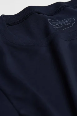 Maglia Manica Corta in Cotone Superior Elasticizzato