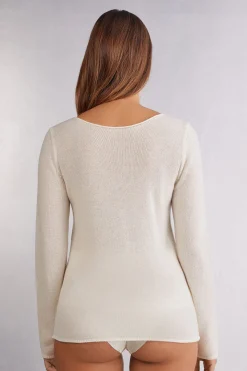 Maglia Manica Lunga 100% Cashmere