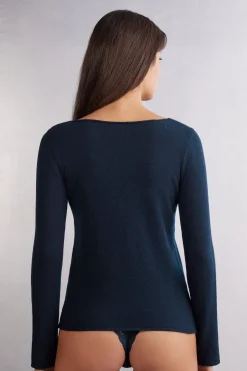 Maglia Manica Lunga 100% Cashmere